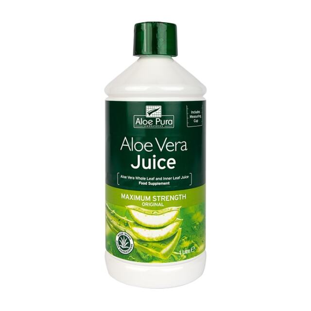 Aloe Pura Maximum Strength Aloe Vera Juice 1000ml - 1