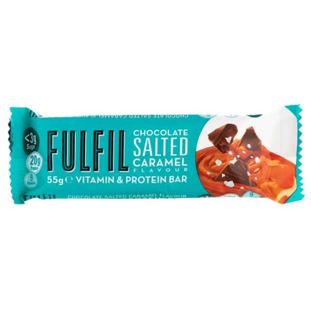 Fulfil Chocolate Salted Caramel Bar 55g - 1