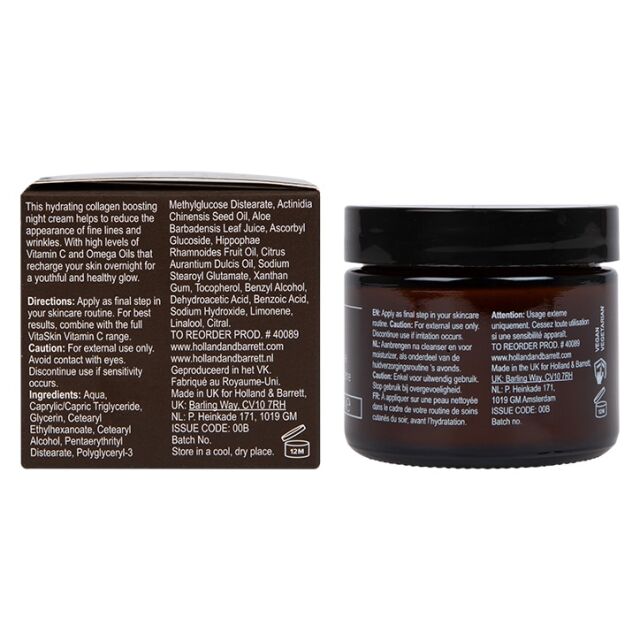Vitaskin Vitamin C Collagen Boosting Night Cream - 2