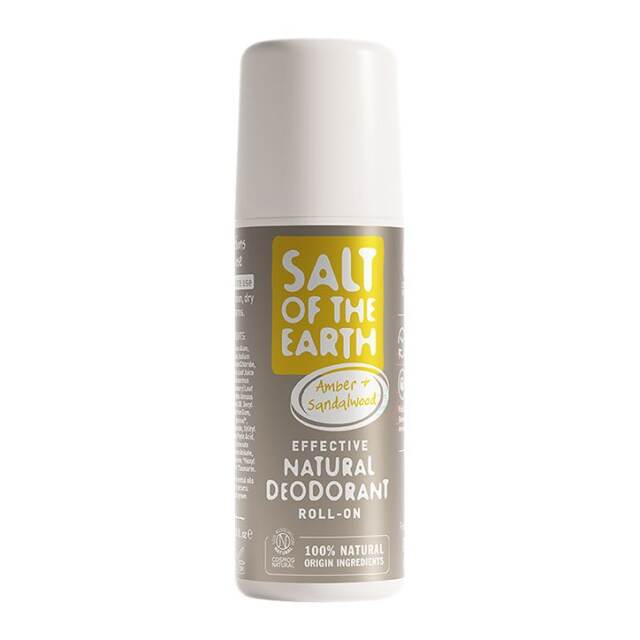 Salt of the Earth - Amber & Sandalwood Natural Deodorant Roll-on 75ml - 1