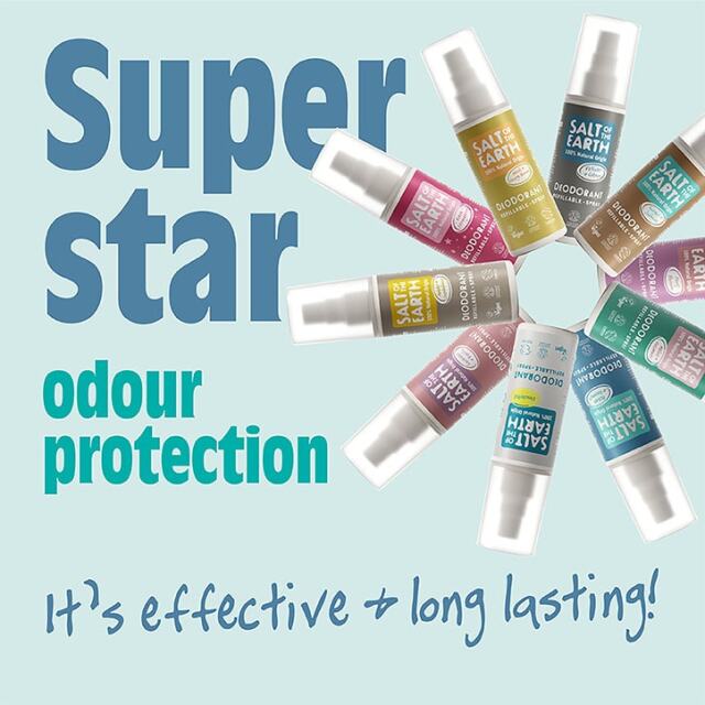 Salt of the Earth - Ocean & Coconut Natural Deodorant Refillable Spray 100ml - 5