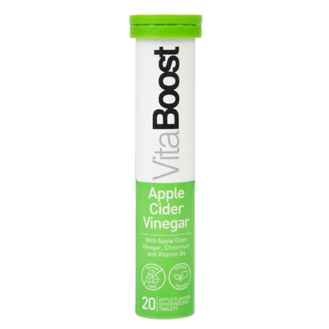 Vitaboost Apple Cider Vinegar Effervescent 20 Tablets - 1