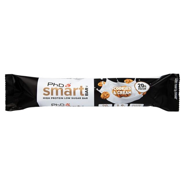 PhD Smart Bar Cookies & Cream 64g - 1