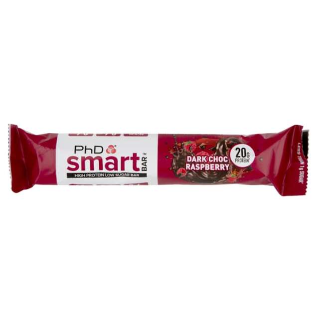 PhD Smart Bar Dark Chocolate & Raspberry 64g - 1