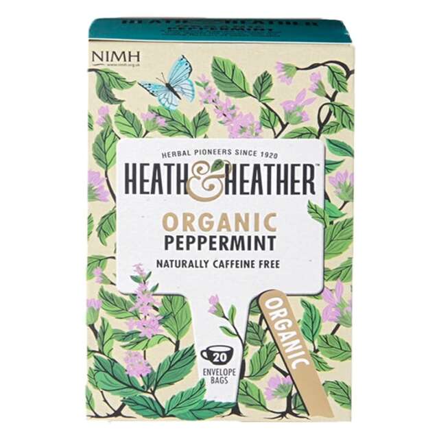 Heath & Heather Organic Peppermint Tea - 1