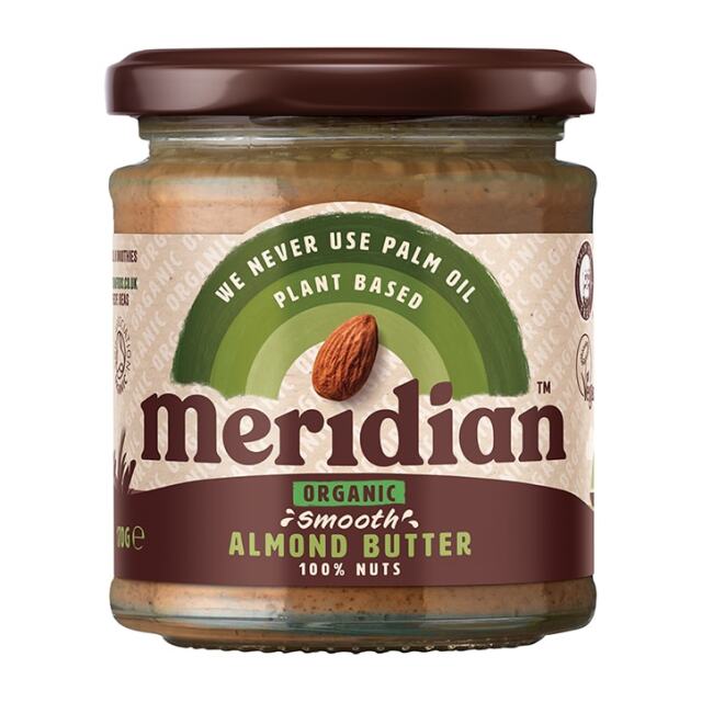 Meridian Organic Almond Butter 170g - 1
