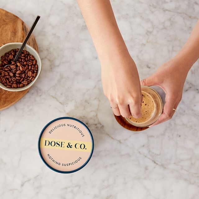 Dose & Co Dairy Collagen Creamer Vanilla 340g - 3