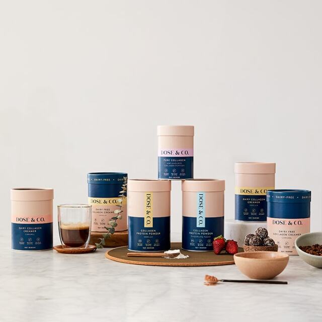 Dose & Co Dairy Collagen Creamer Vanilla 340g - 5