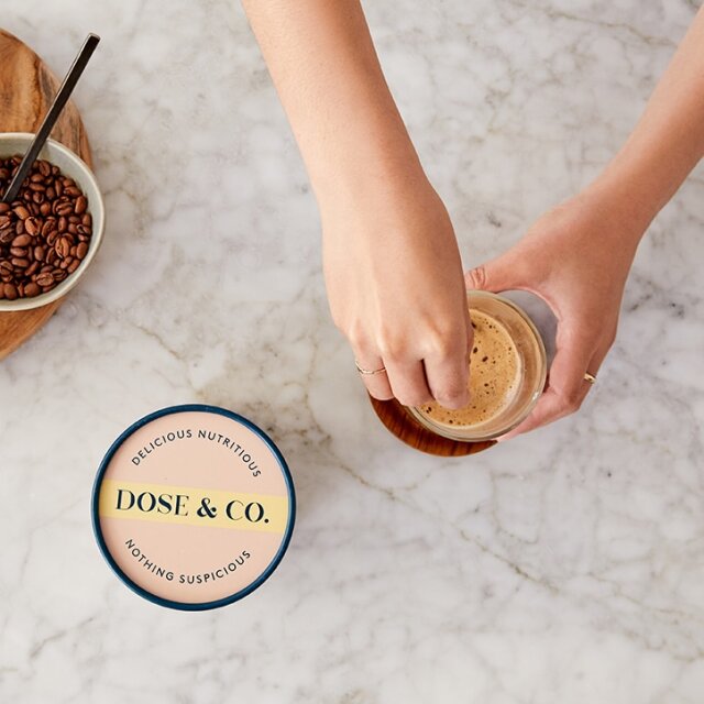 Dose & Co Dairy-Free Collagen Creamer Vanilla 340g - 4