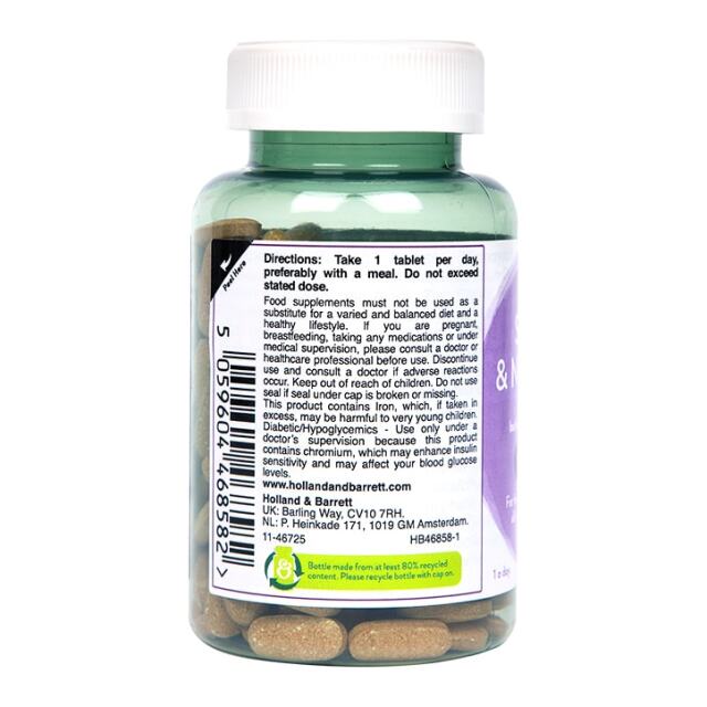 Holland & Barrett Skin, Hair & Nails Formula 180 Tablets - 3