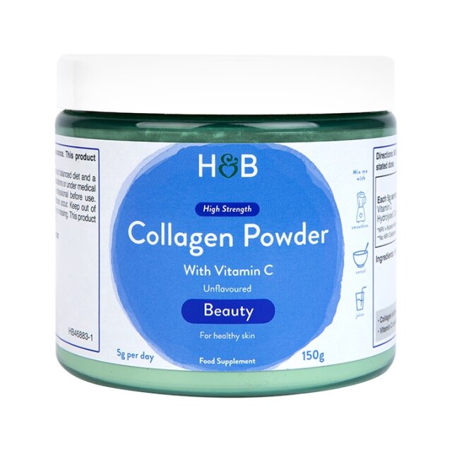 Holland & Barrett Bovine Collagen Unflavoured Powder 150g - 1
