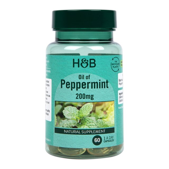 Holland & Barrett Oil of Peppermint 60 Capsules - 1