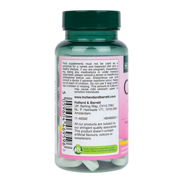 Holland & Barrett Calcium + Magnesium & Vitamin D 60 Tablets - 3