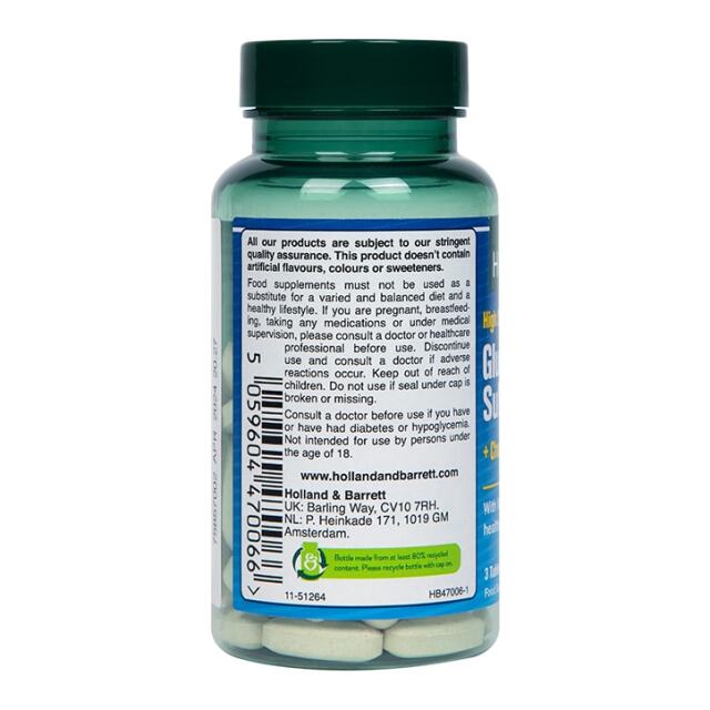 Holland & Barrett High Strength Glucosamine Sulphate & Chondroitin 1100mg 60 Tablets - 3