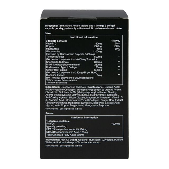 H&B Expert Multi Action Joint Support 30 Capsules - 2