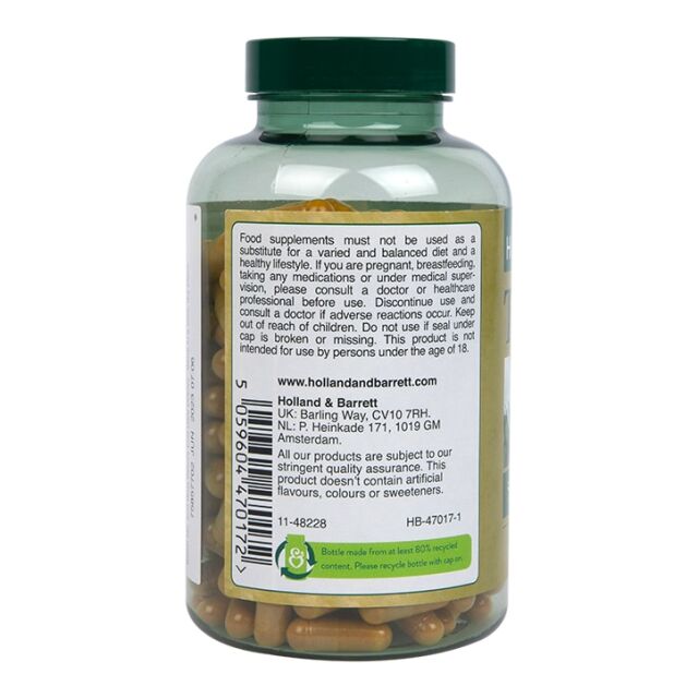 Holland & Barrett Turmeric 500mg 240 Capsules - 3