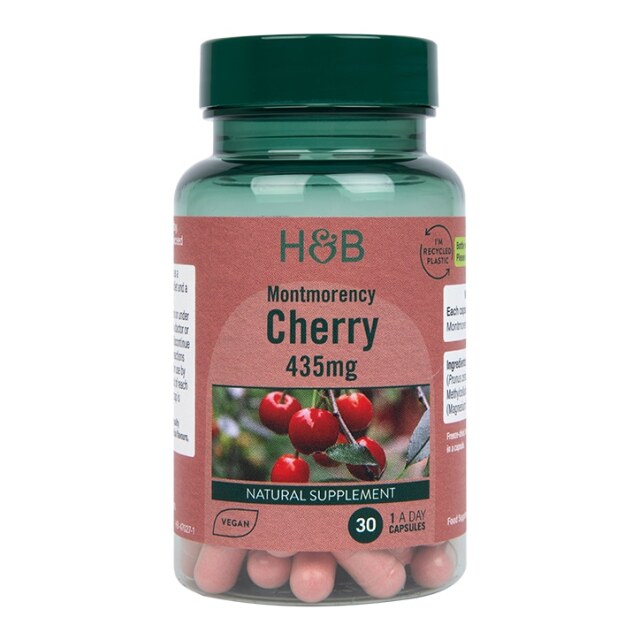 Holland & Barrett Montmorency Cherry 435mg 30 Capsules - 1