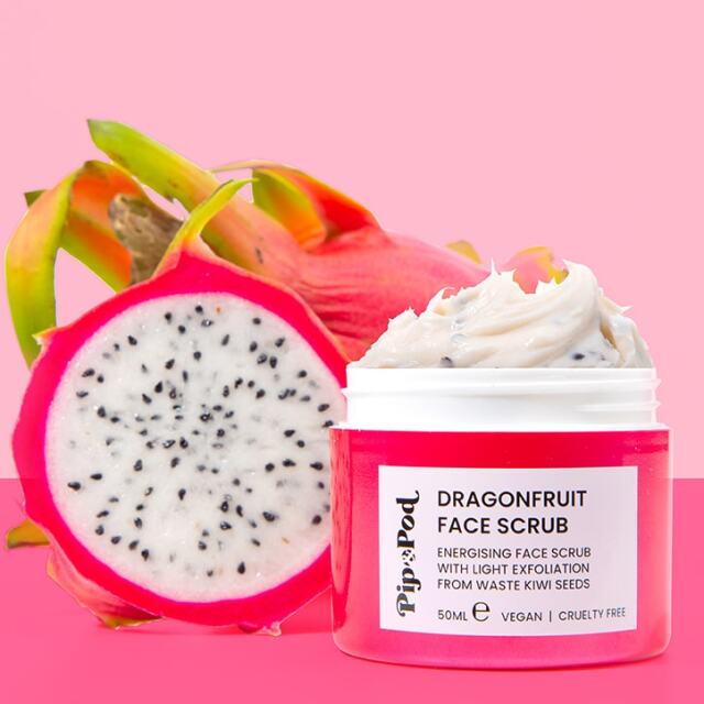 Pip & Pod Dragonfruit Face Scrub 50ml - 4