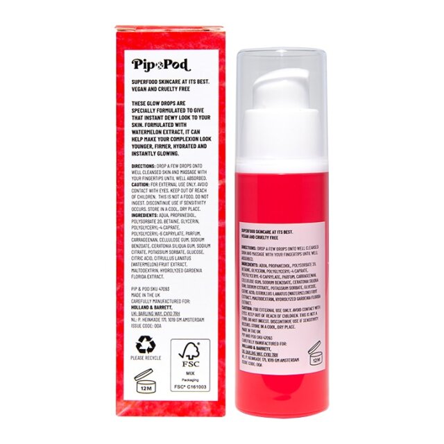 Pip & Pod Watermelon Glow Drops 30ml - 2