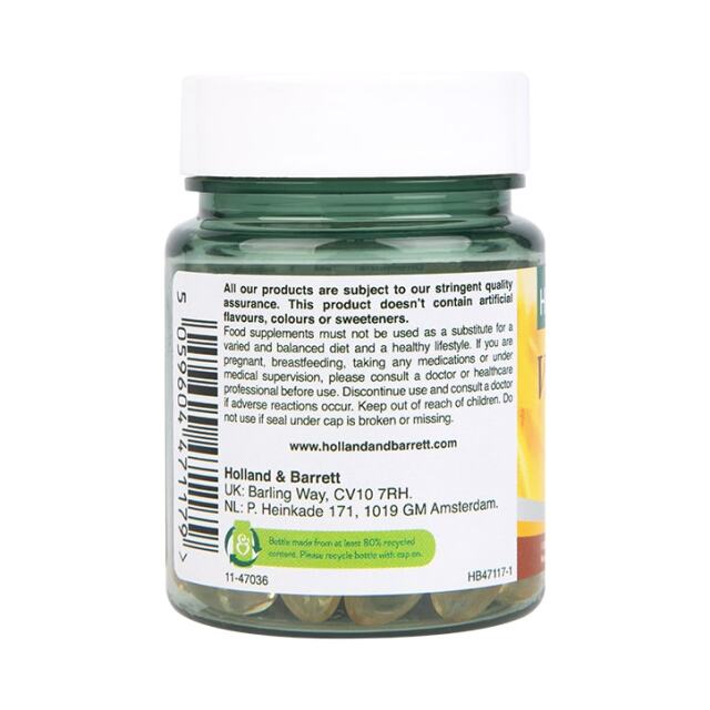 Holland & Barrett Synthetic Vitamin E 400iu 30 Capsules - 2