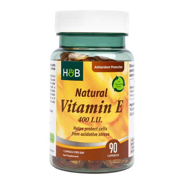 Holland & Barrett Vitamin E 400iu 90 Capsules - 1