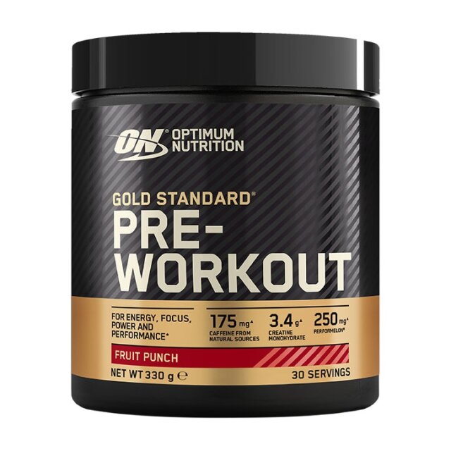 Optimum Nutrition Gold Standard Pre Workout Fruit Punch 330g - 1