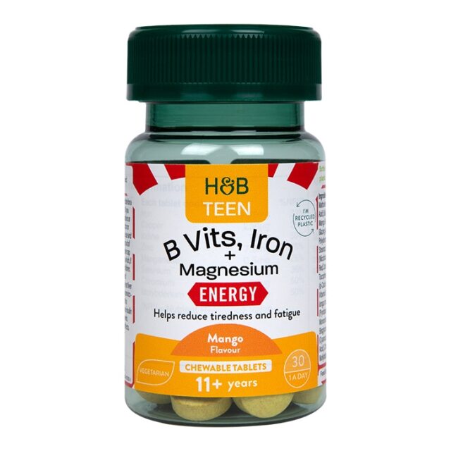 Holland and Barrett Teens Energy 30 Chewables - 1