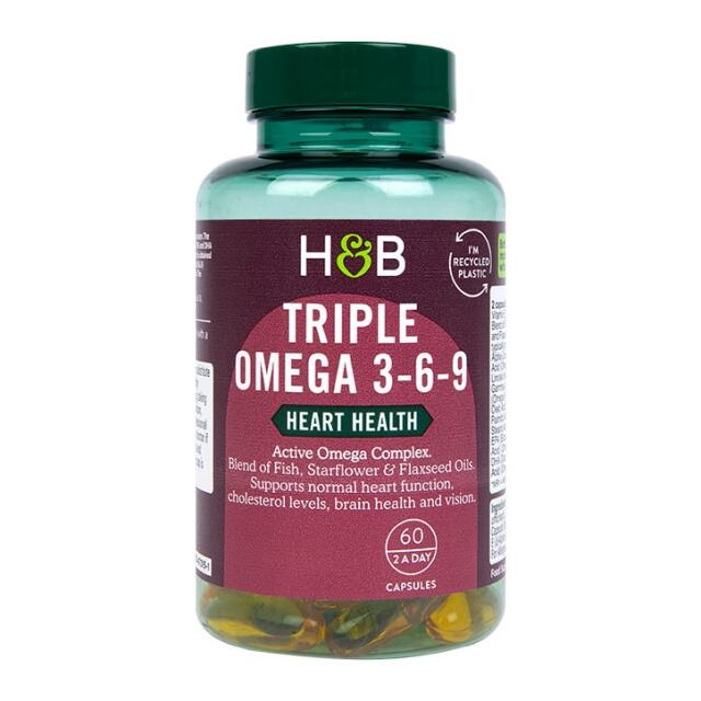 Holland & Barrett Triple Omega 3-6-9 60 Capsules - 1