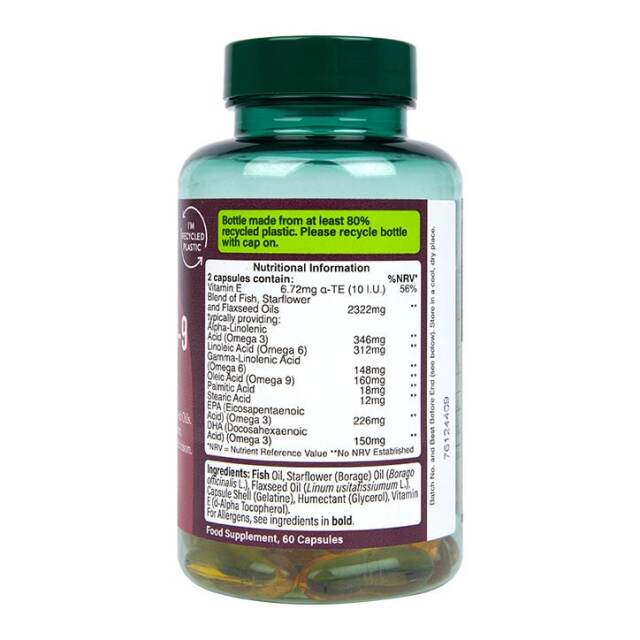 Holland & Barrett Triple Omega 3-6-9 60 Capsules - 3