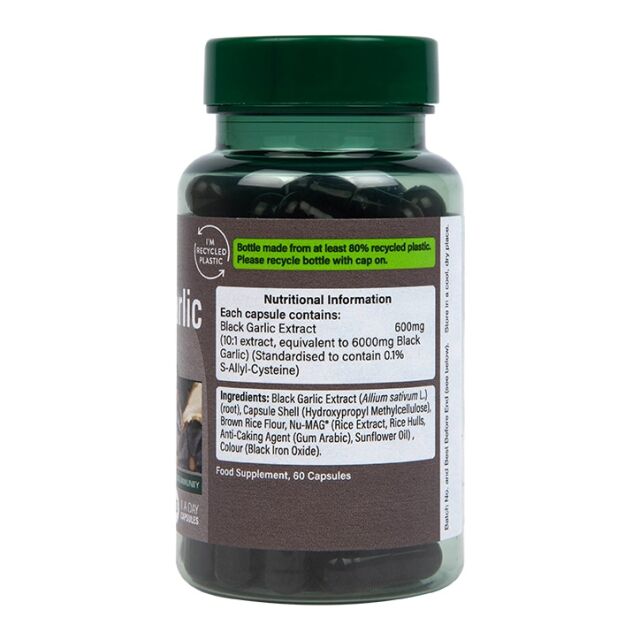 Holland & Barrett Black Garlic 6000mg 60 Capsules - 2