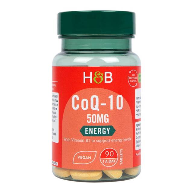 Holland & Barrett Co-Q10 50mg 90 Tablets - 1