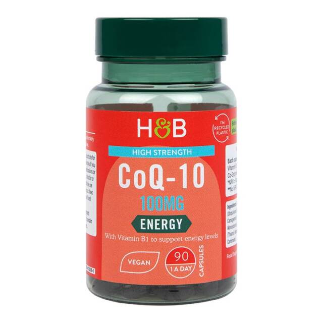 Holland & Barrett High Strength Co-Q10 100mg 90 Capsules - 1