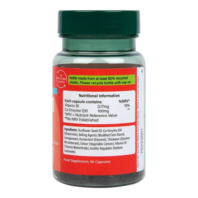 Holland & Barrett High Strength Co-Q10 100mg 90 Capsules - 2