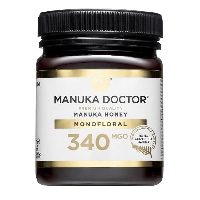 Manuka Doctor Premium Monofloral Manuka Honey MGO 340 250g - 1
