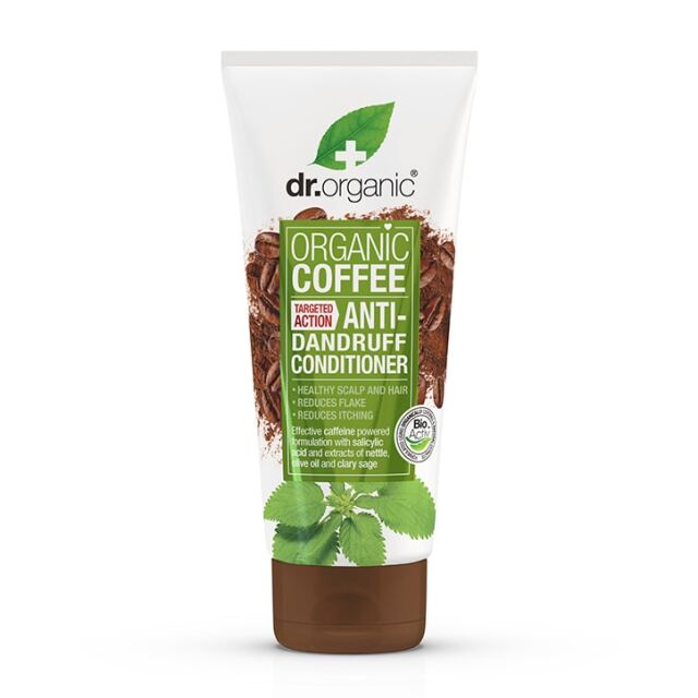 Dr Organic Coffee Anti-Dandruff Conditioner 200ml - 1
