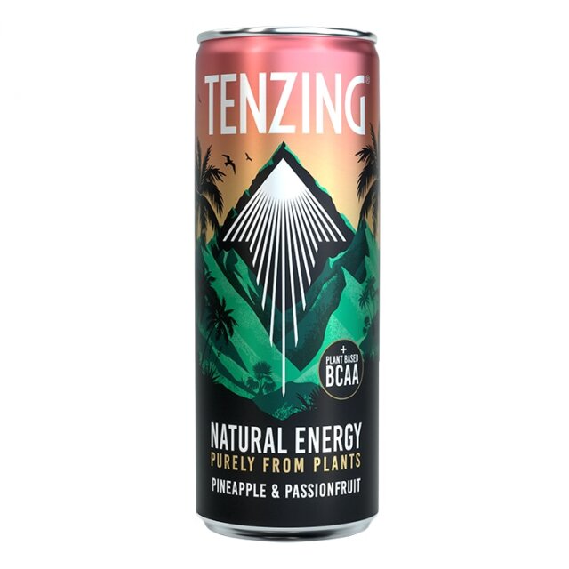 Tenzing Natural Energy Drink Pineapple & Passion Fruit 330ml - 1