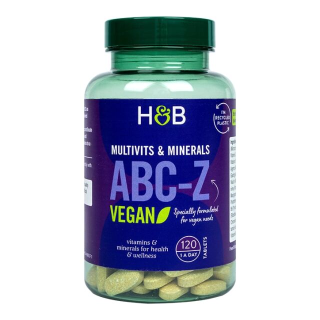 Holland & Barrett ABC to Z Vegan Multivitamins 120 Tablets - 1