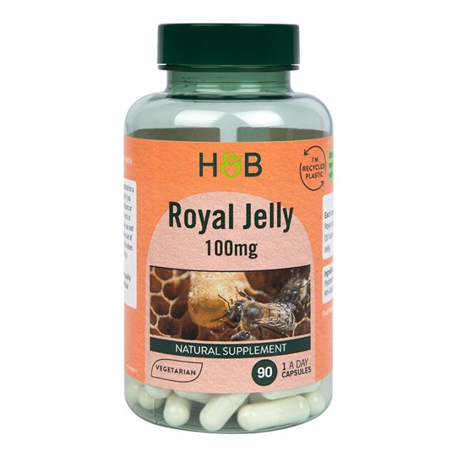 Holland & Barrett Royal Jelly 100mg 90 Capsules - 1