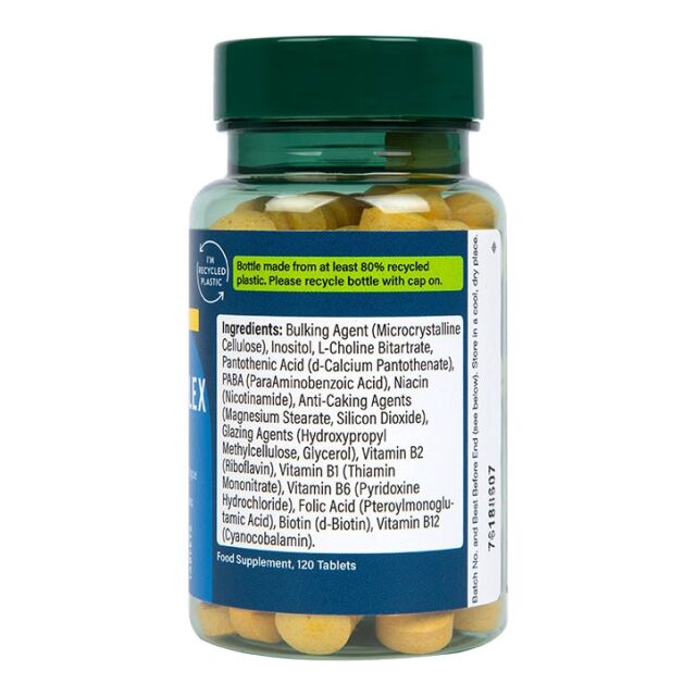 Holland & Barrett High Strength Complete Vit B Complex 120 Tablets - 4