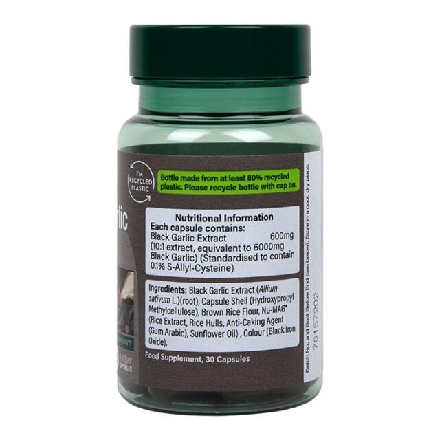 Holland & Barrett Black Garlic 6000mg 30 Capsules - 3