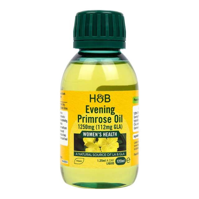 Holland & Barrett Evening Primrose Oil 625mg Liquid 120ml - 1