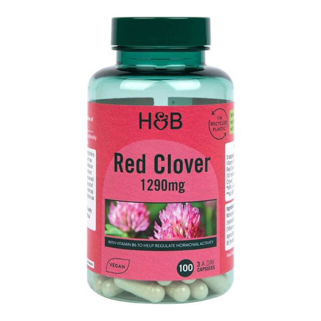Holland & Barrett Red Clover Extract 430mg 100 Capsules - 1