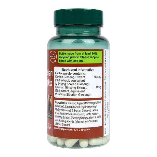Holland & Barrett Ginseng Complex 120 Tablets - 3