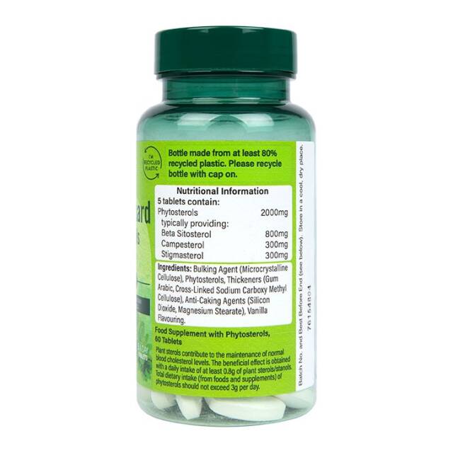 Holland & Barrett Cholestaguard Plant Sterols 2000mg 60 Capsules - 3