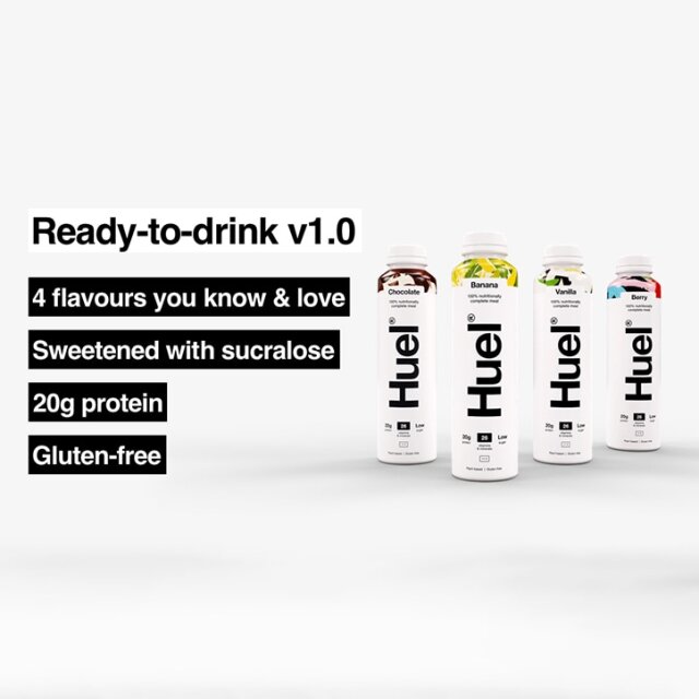 Huel 100% Nutritionally Complete Meal Vanilla 500ml - 2
