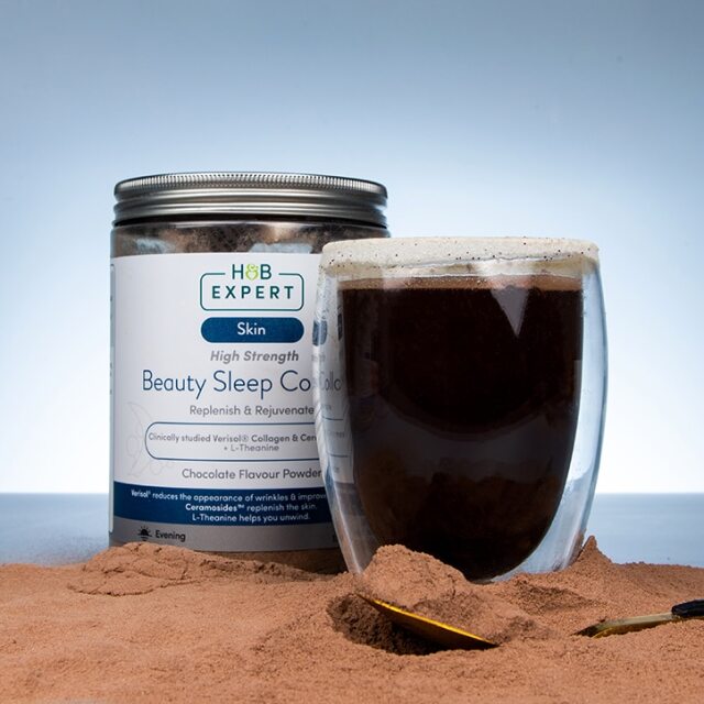 Holland and Barrett Expert Beauty Sleep Collagen Chocolate 306g - 4