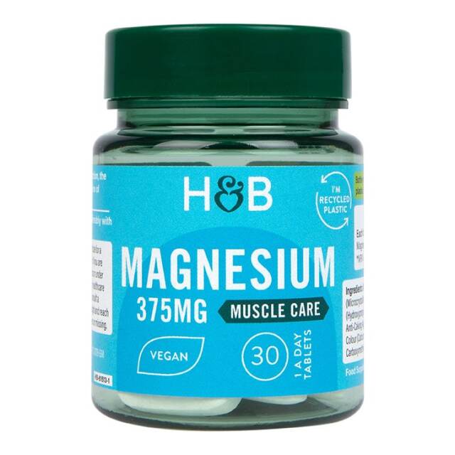 Holland & Barrett Magnesium 375mg 30 Tablets - 1