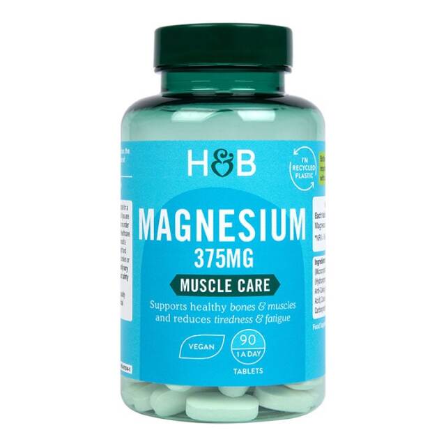 Holland & Barrett Magnesium 375mg 90 Tablets - 1