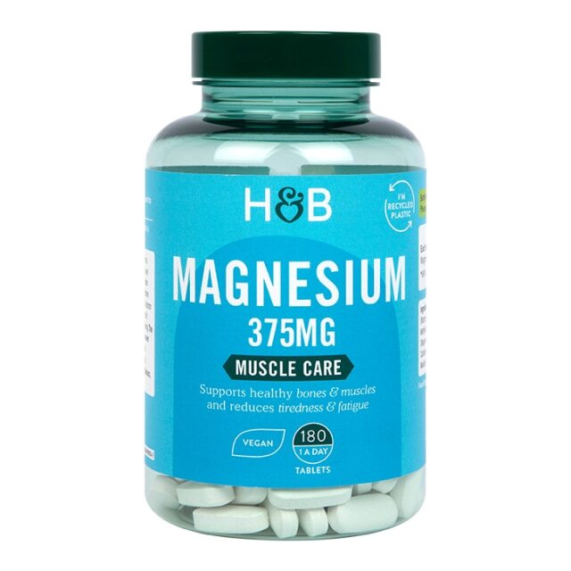 Holland & Barrett Magnesium 375mg 180 Tablets - 1