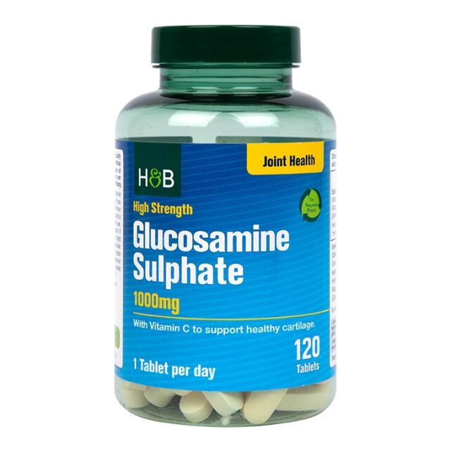 Holland & Barrett Glucosamine Sulphate 1000mg 120 Tablets - 1